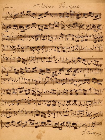 Die Brandenburger Konzerte, Nr. 5 D-Dur, 1721 von Johann Sebastian Bach